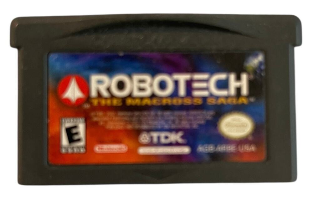 Robotech: The Macross Saga Nintendo Gameboy Advance 2002 Game Cartridge